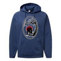 Bersek BloodMoon Tree Performance Fleece Hoodie