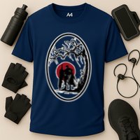 Bersek BloodMoon Tree Cooling Performance Crew T-Shirt