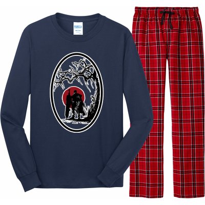 Bersek BloodMoon Tree Long Sleeve Pajama Set