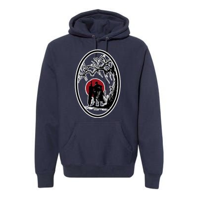 Bersek BloodMoon Tree Premium Hoodie