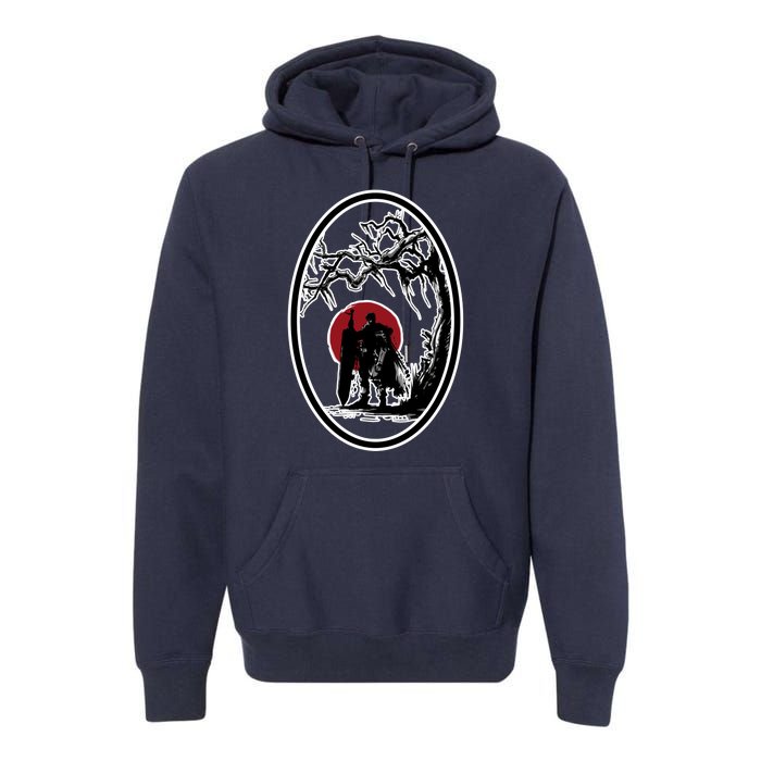 Bersek BloodMoon Tree Premium Hoodie