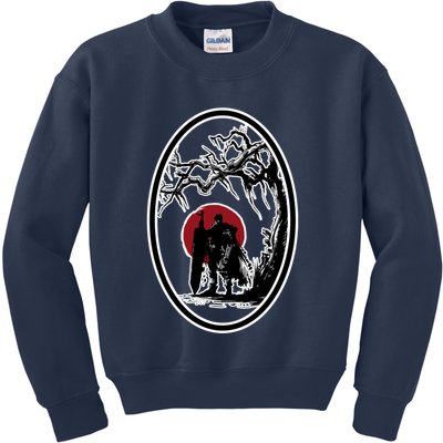 Bersek BloodMoon Tree Kids Sweatshirt
