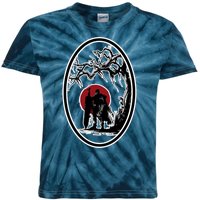 Bersek BloodMoon Tree Kids Tie-Dye T-Shirt