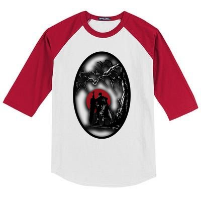 Bersek BloodMoon Tree Kids Colorblock Raglan Jersey