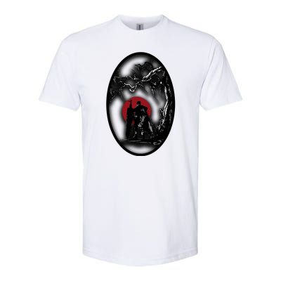 Bersek BloodMoon Tree Softstyle CVC T-Shirt