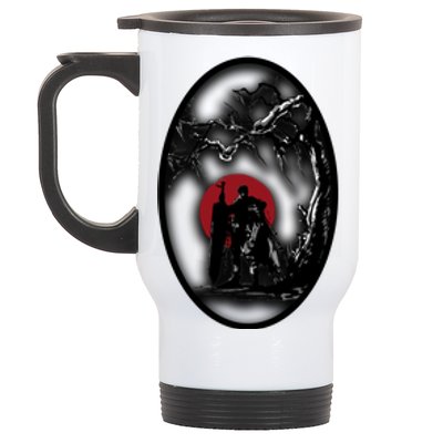 Bersek BloodMoon Tree Stainless Steel Travel Mug