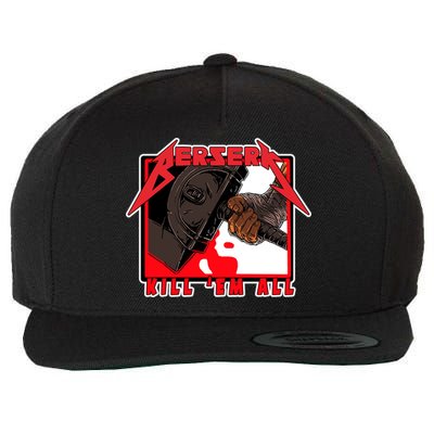 Berserk Kill Em All Wool Snapback Cap