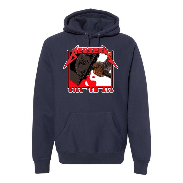 Berserk Kill Em All Premium Hoodie