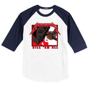 Berserk Kill Em All Baseball Sleeve Shirt