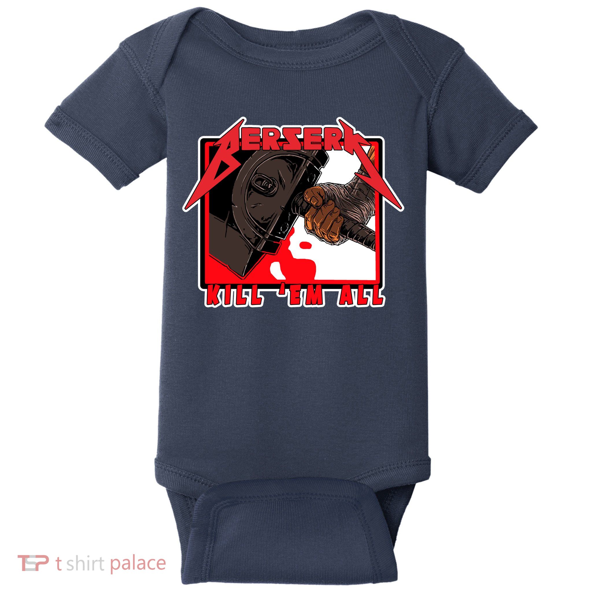 Berserk Kill Em All Baby Bodysuit