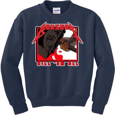 Berserk Kill Em All Kids Sweatshirt