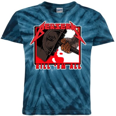 Berserk Kill Em All Kids Tie-Dye T-Shirt