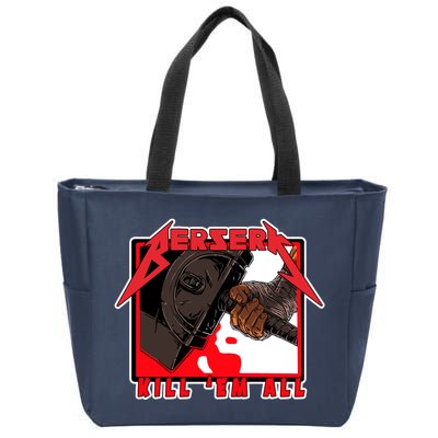 Berserk Kill Em All Zip Tote Bag