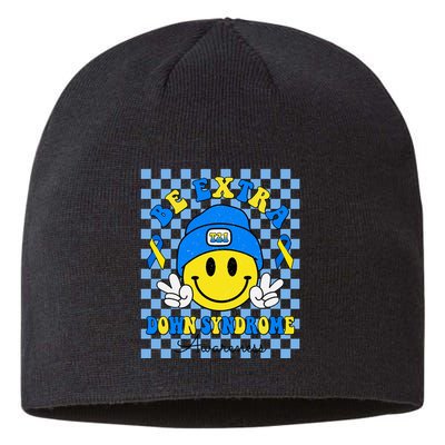Be Extra Smile Face Down Syndrome Awareness Sustainable Beanie