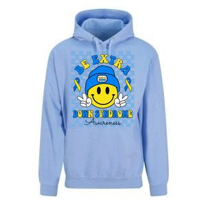 Be Extra Smile Face Down Syndrome Awareness Unisex Surf Hoodie