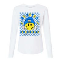 Be Extra Smile Face Down Syndrome Awareness Womens Cotton Relaxed Long Sleeve T-Shirt