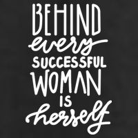 Behind Every Successful Woman Is Herself 11oz C Handle Ceramic Mug