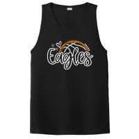 Basketball Eagles School Sports Fan Team Spirit PosiCharge Competitor Tank