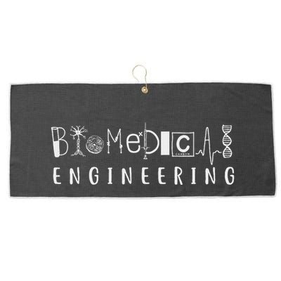 Biomedical Engineering Sciences Biomed Engineer Bme Gifts Large Microfiber Waffle Golf Towel