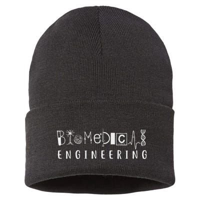 Biomedical Engineering Sciences Biomed Engineer Bme Gifts Sustainable Knit Beanie