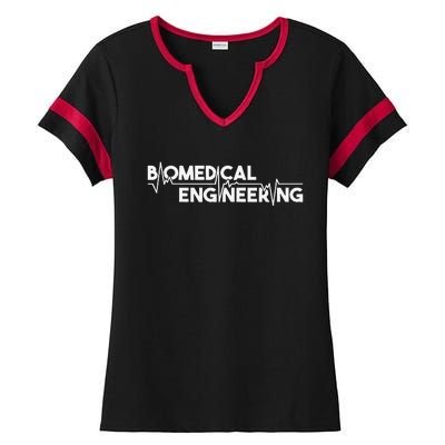 Biomedical Engineering Scientist Biomed Bioengineering BME Ladies Halftime Notch Neck Tee