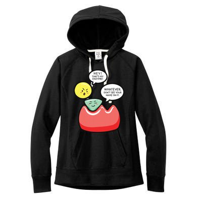 Biology Enzymes Science Biological Molecule Biologist Gift Women's Fleece Hoodie