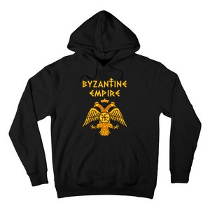 Byzantine Empire Symbol And Orthodox Cross Hoodie