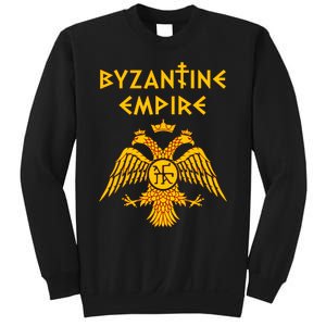 Byzantine Empire Symbol And Orthodox Cross Sweatshirt