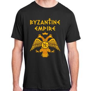 Byzantine Empire Symbol And Orthodox Cross Adult ChromaSoft Performance T-Shirt