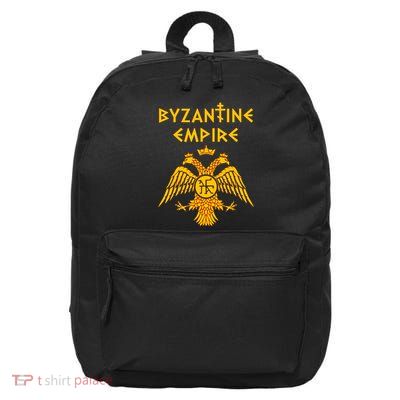 Byzantine Empire Symbol And Orthodox Cross 16 in Basic Backpack