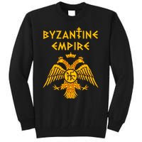 Byzantine Empire Symbol And Orthodox Cross Tall Sweatshirt