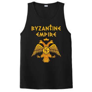 Byzantine Empire Symbol And Orthodox Cross PosiCharge Competitor Tank