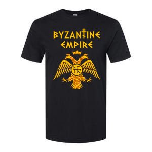 Byzantine Empire Symbol And Orthodox Cross Softstyle CVC T-Shirt