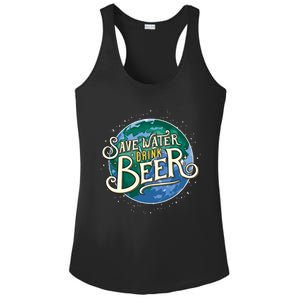 Beer Ers Save Water Beer Malt Brewery Gift Ladies PosiCharge Competitor Racerback Tank