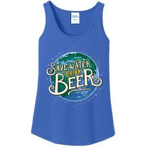 Beer Ers Save Water Beer Malt Brewery Gift Ladies Essential Tank