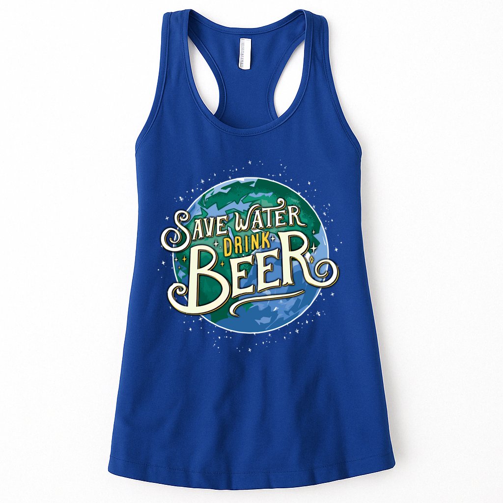 Beer Ers Save Water Beer Malt Brewery Gift Womens Tank Top