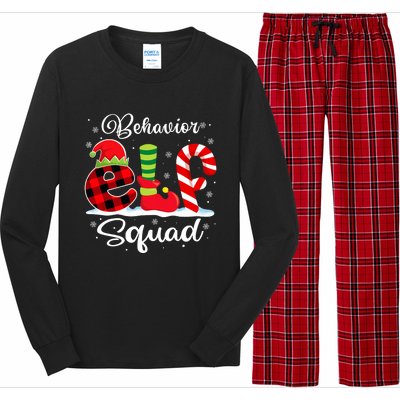 Behavior Elf Squad Christmas Behavior Tech Matching Long Sleeve Pajama Set