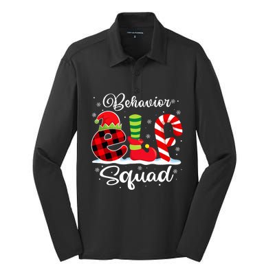 Behavior Elf Squad Christmas Behavior Tech Matching Silk Touch Performance Long Sleeve Polo