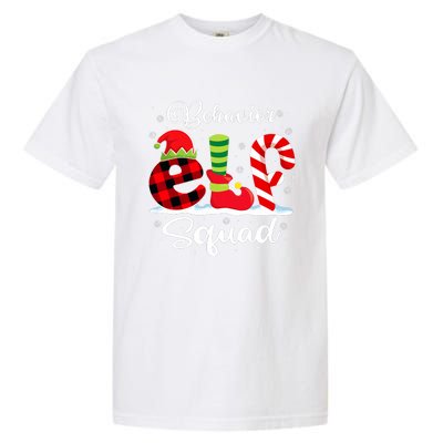 Behavior Elf Squad Christmas Behavior Tech Matching Garment-Dyed Heavyweight T-Shirt