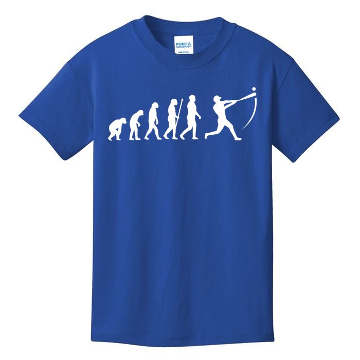 Baseball Evolution Sports Player Lover Coach Graphic Great Gift Kids T-Shirt