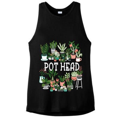 Botanical Enthusiast Succulent Planter for Gardeners Ladies PosiCharge Tri-Blend Wicking Tank