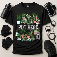 Botanical Enthusiast Succulent Planter for Gardeners Performance Shirt