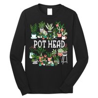 Botanical Enthusiast Succulent Planter for Gardeners Long Sleeve Shirt