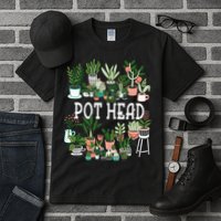 Botanical Enthusiast Succulent Planter for Gardeners Tall T-Shirt