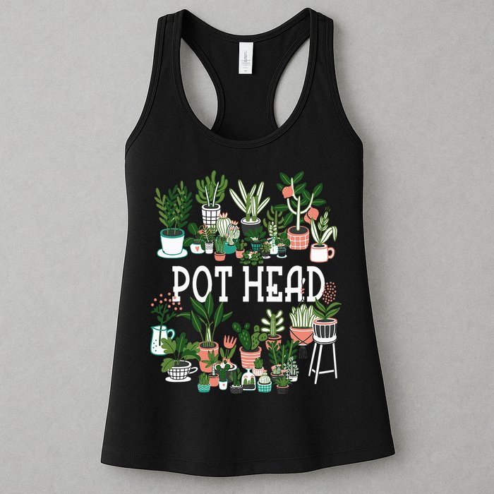 Botanical Enthusiast Succulent Planter for Gardeners Womens Tank Top