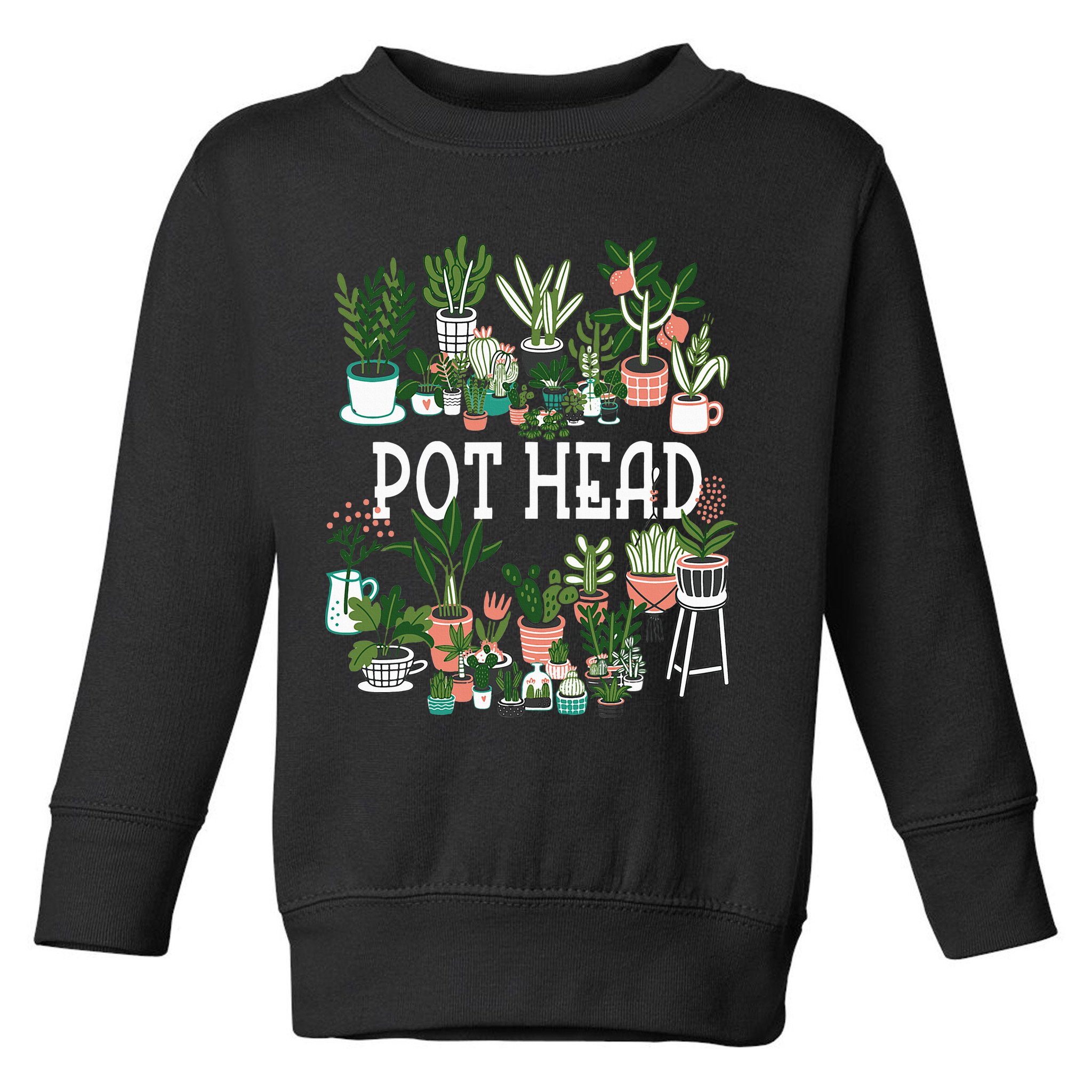Botanical Enthusiast Succulent Planter for Gardeners Toddler Sweatshirt