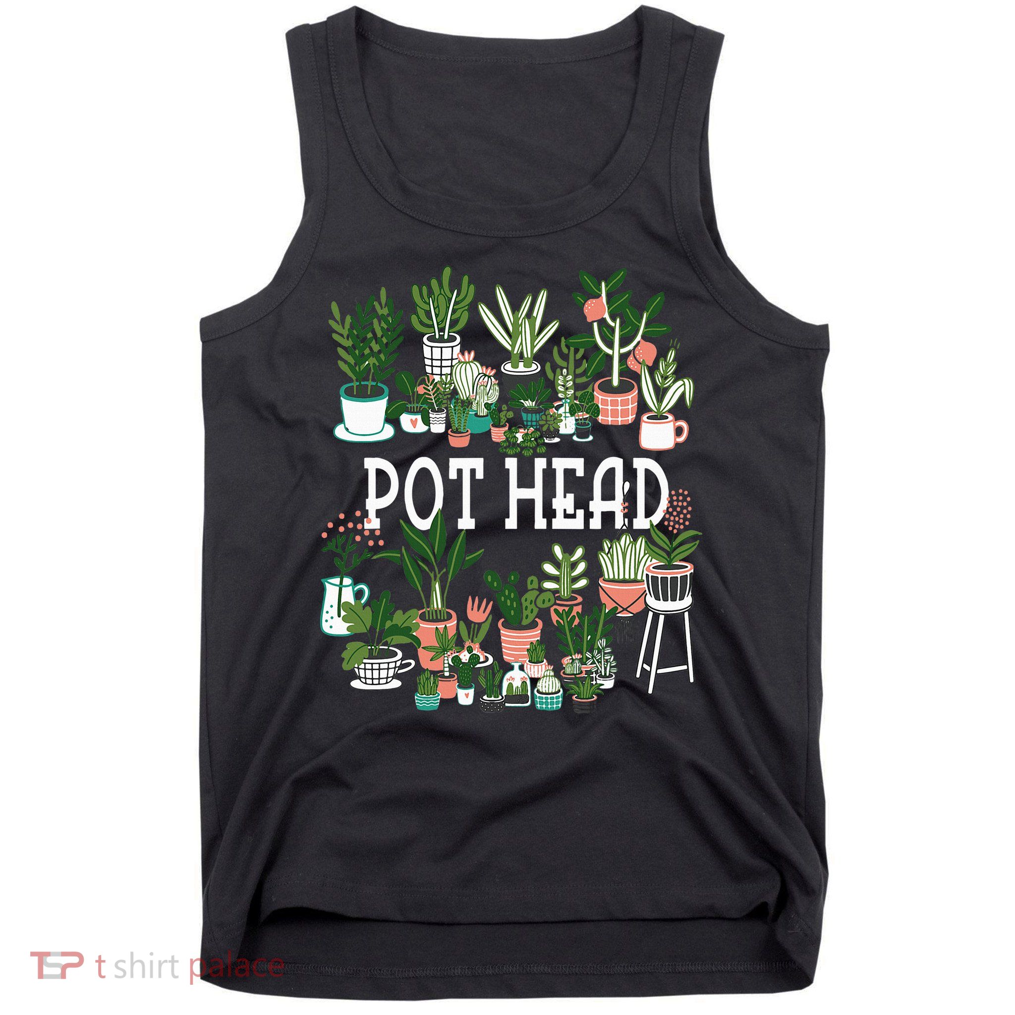 Botanical Enthusiast Succulent Planter for Gardeners Tank Top