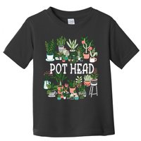 Botanical Enthusiast Succulent Planter for Gardeners Toddler T-Shirt
