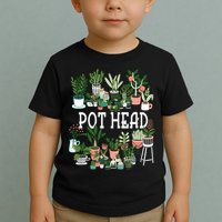 Botanical Enthusiast Succulent Planter for Gardeners Toddler T-Shirt