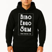 Bibo Ergo Sum I Drink Therefore I Am Latin Alcohol Hoodie